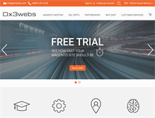 Tablet Screenshot of dx3webs.com